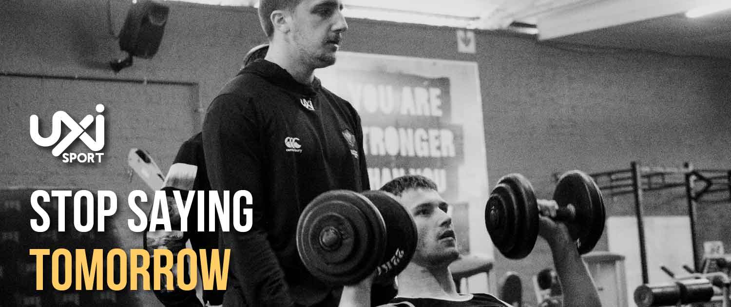 Stop saying tomorrow Stop saying tomorrow