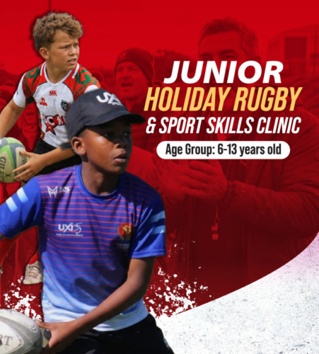 JUNIOR HOLIDAY RUGBY & SPORT SKILLS CLINIC