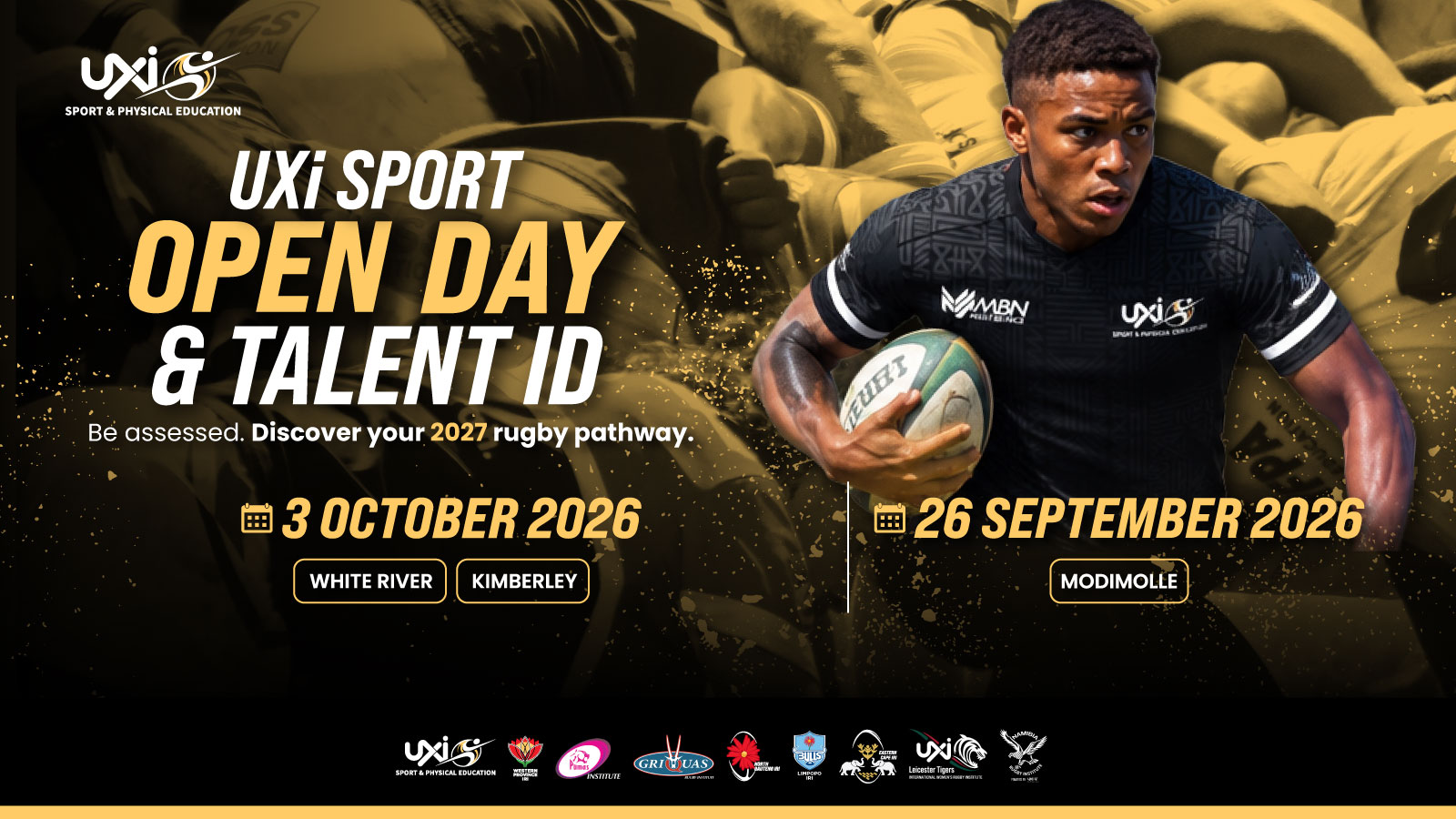 UXi Sport Open Day & Talent ID 2026