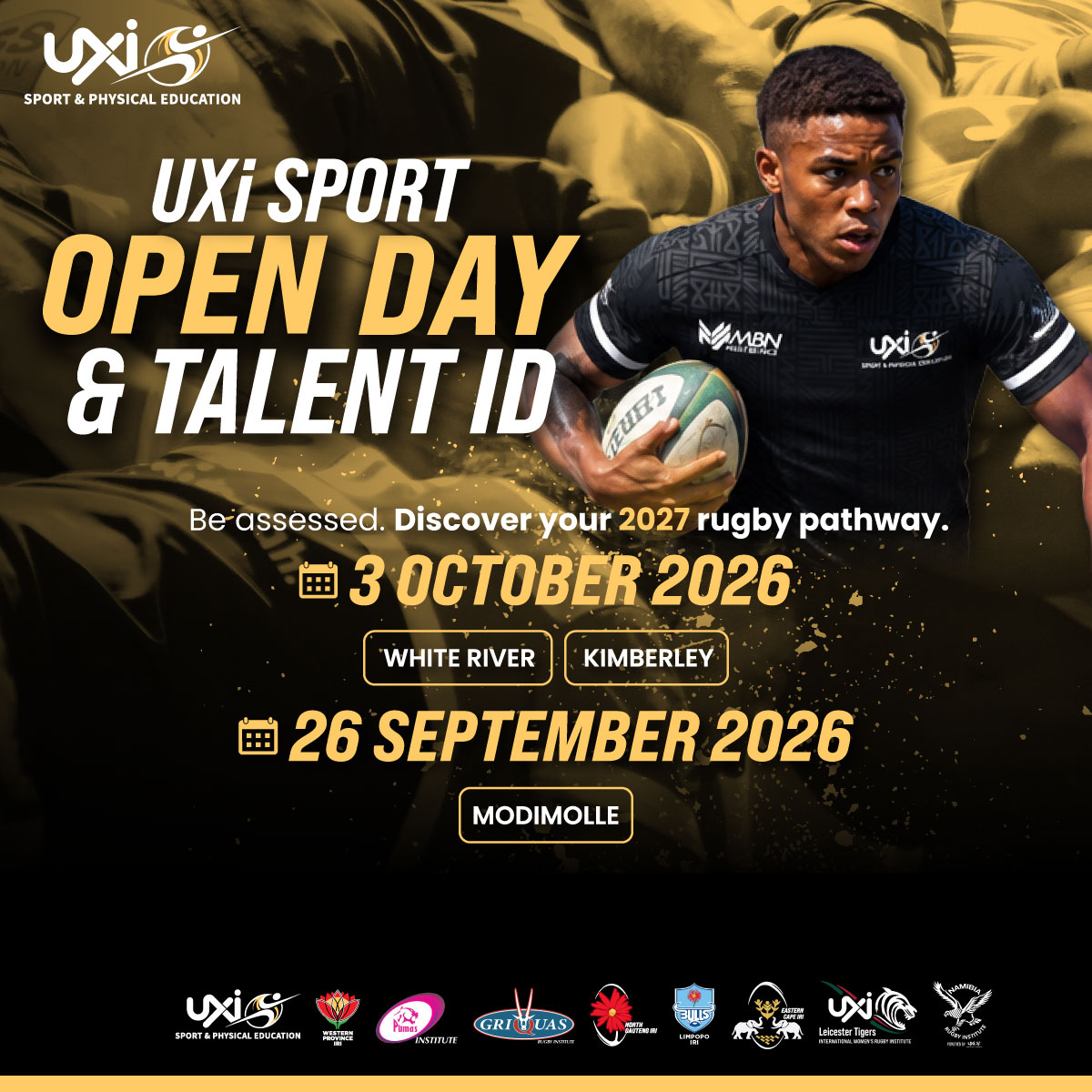 UXi Sport Open Day & Talent ID 2026