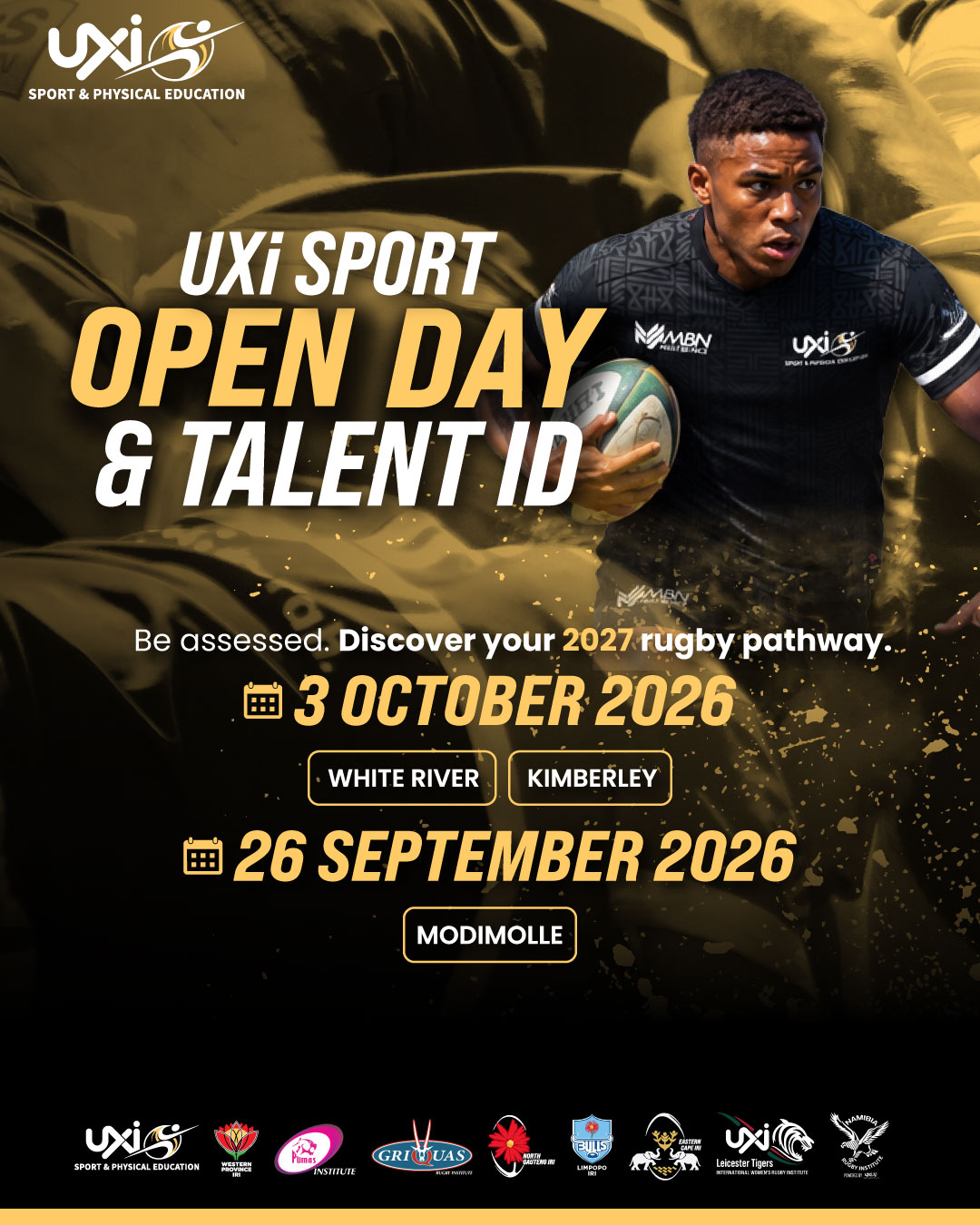 UXi Sport Open Day & Talent ID 2026